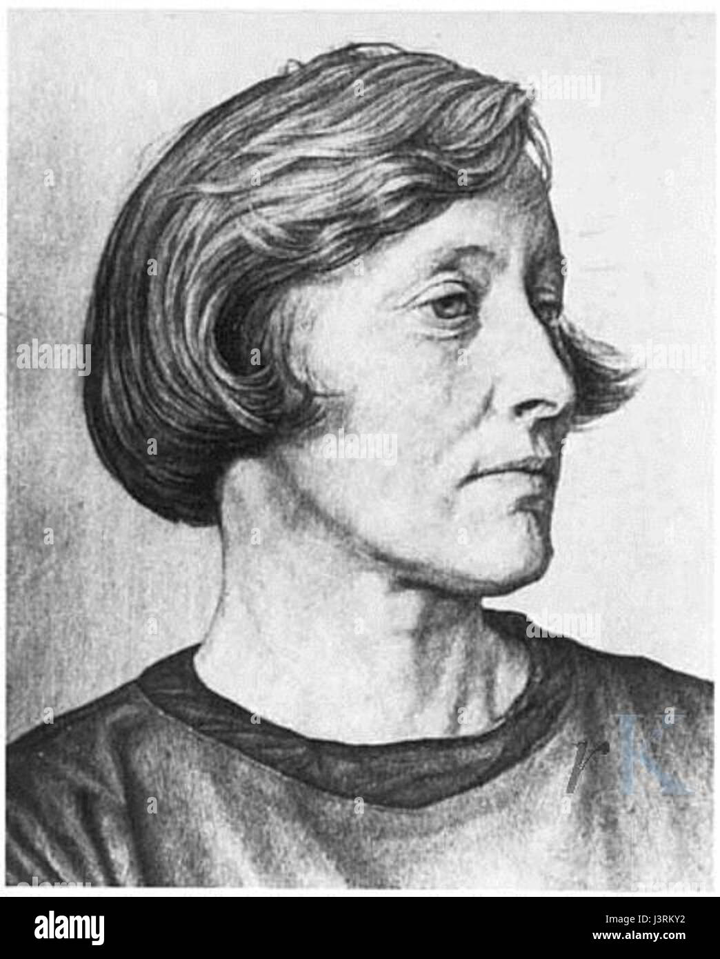 Julie de Graag était une artiste néerlandaise, réputée pour ses contributions à la création néerlandaise du début du XXe siècle Elle était connue pour ses portraits et ses peintures de figures, qui démontraient son habileté à capturer l'émotion et le mouvement humains. Banque D'Images