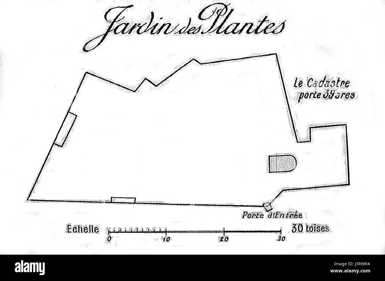 Jardin St pierre bmr 18 Banque D'Images