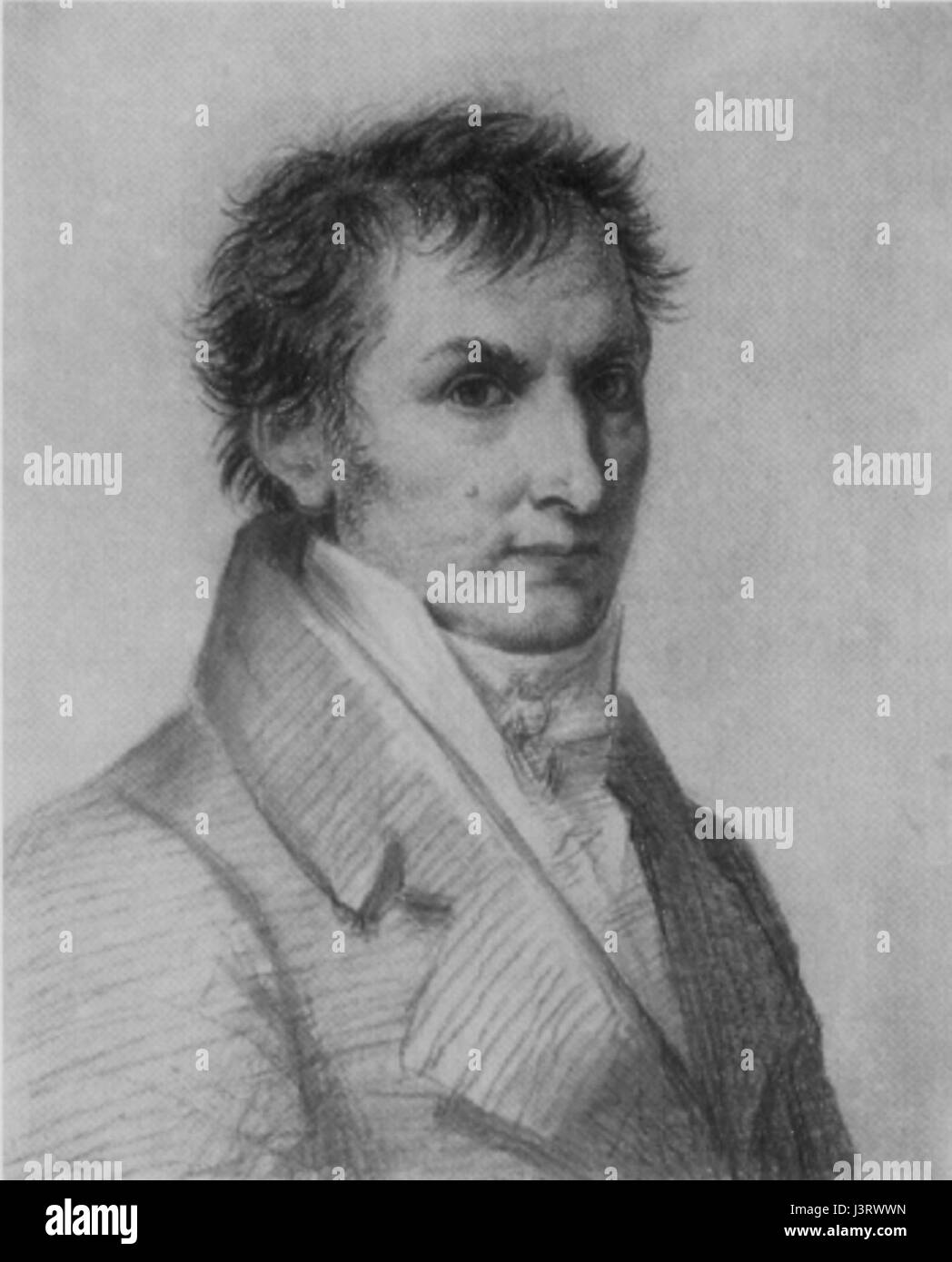 Johann Peter von Langer Maler Banque D'Images