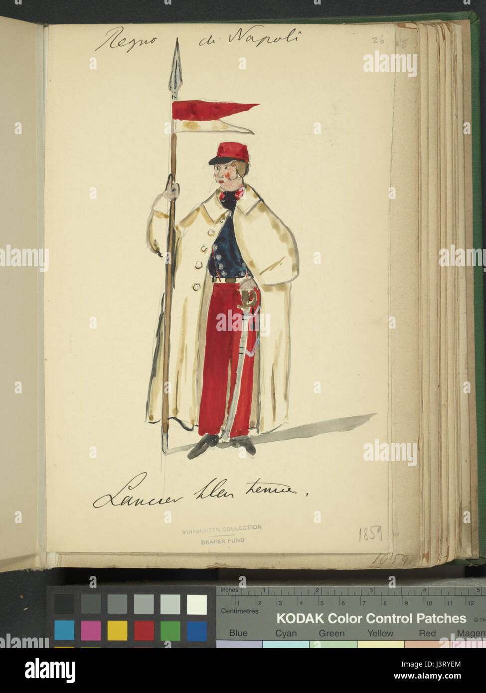 L'Italie. Royaume des Deux-Siciles, 1849 1859 (NYPL b14896507 1609676) Banque D'Images