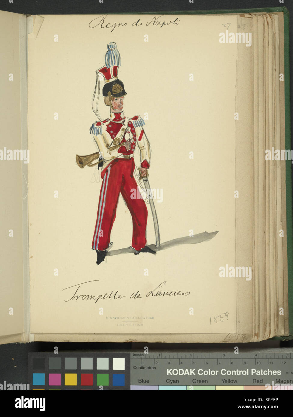 L'Italie. Royaume des Deux-Siciles, 1849 1859 (NYPL b14896507 1609677) Banque D'Images