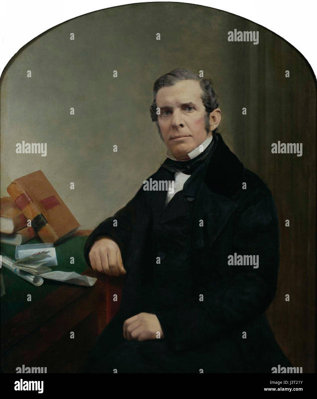 Jacob Aaron Westervelt est un portrait photographié par Edward Ludlow Mooney, capturant l'image de l'éminent politicien américain du XIXe siècle. Banque D'Images