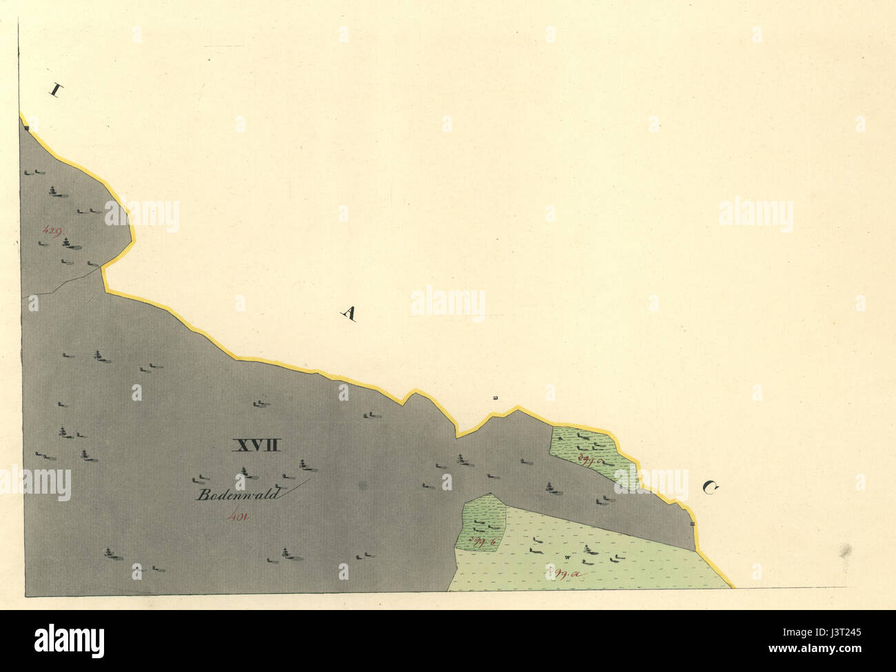 Pack Mappenkopie Kataster XVII Banque D'Images Pack Mappenkopie Kataster XVII Banque D'Images