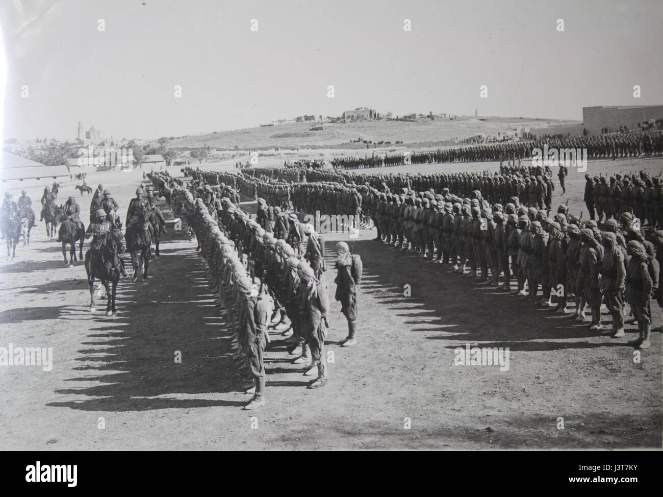 Israël à la Première Guerre mondiale soldats ottomans en Israël H OP 049 Banque D'Images