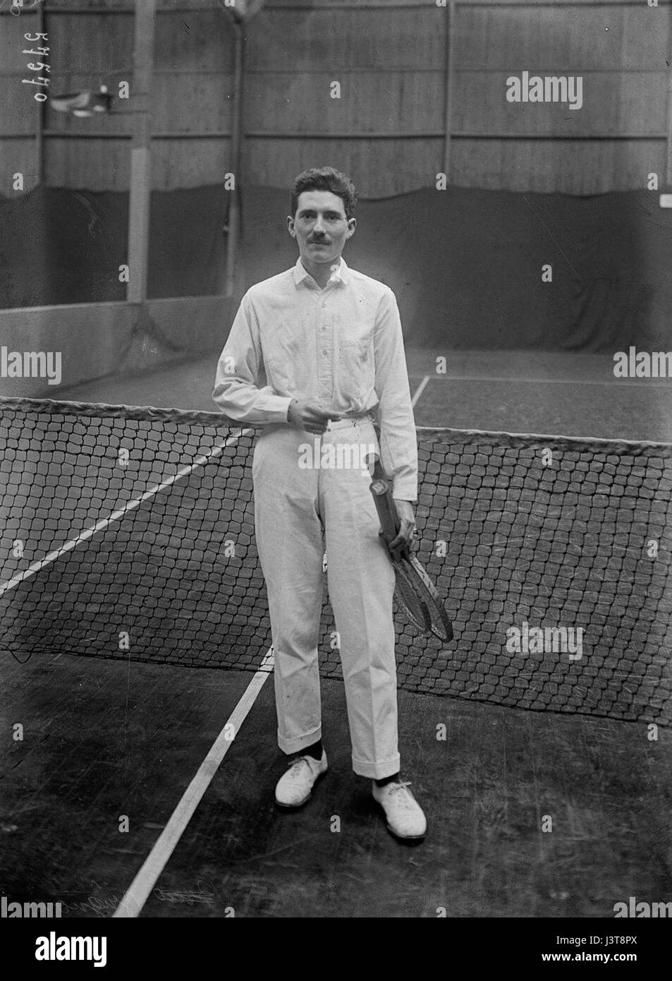 Jacques Brugnon 1920 Banque D'Images