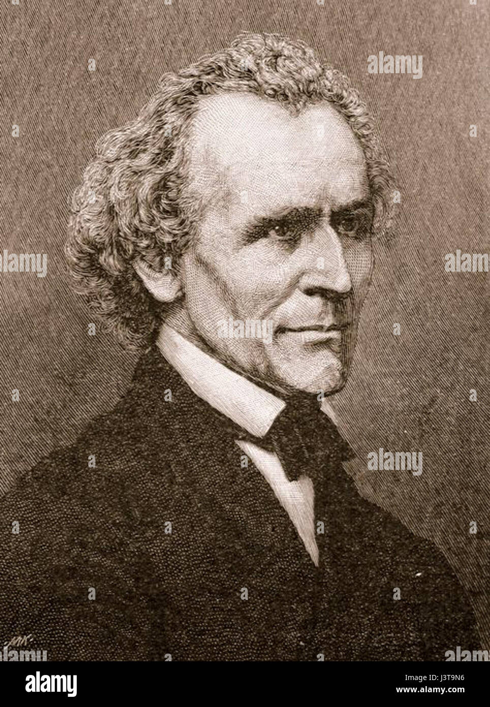 Julius Schnorr von Carolsfeld était un peintre et lithographe allemand, connu pour ses illustrations de scènes bibliques. Son travail a eu un impact significatif sur l'art religieux au XIXe siècle. Banque D'Images
