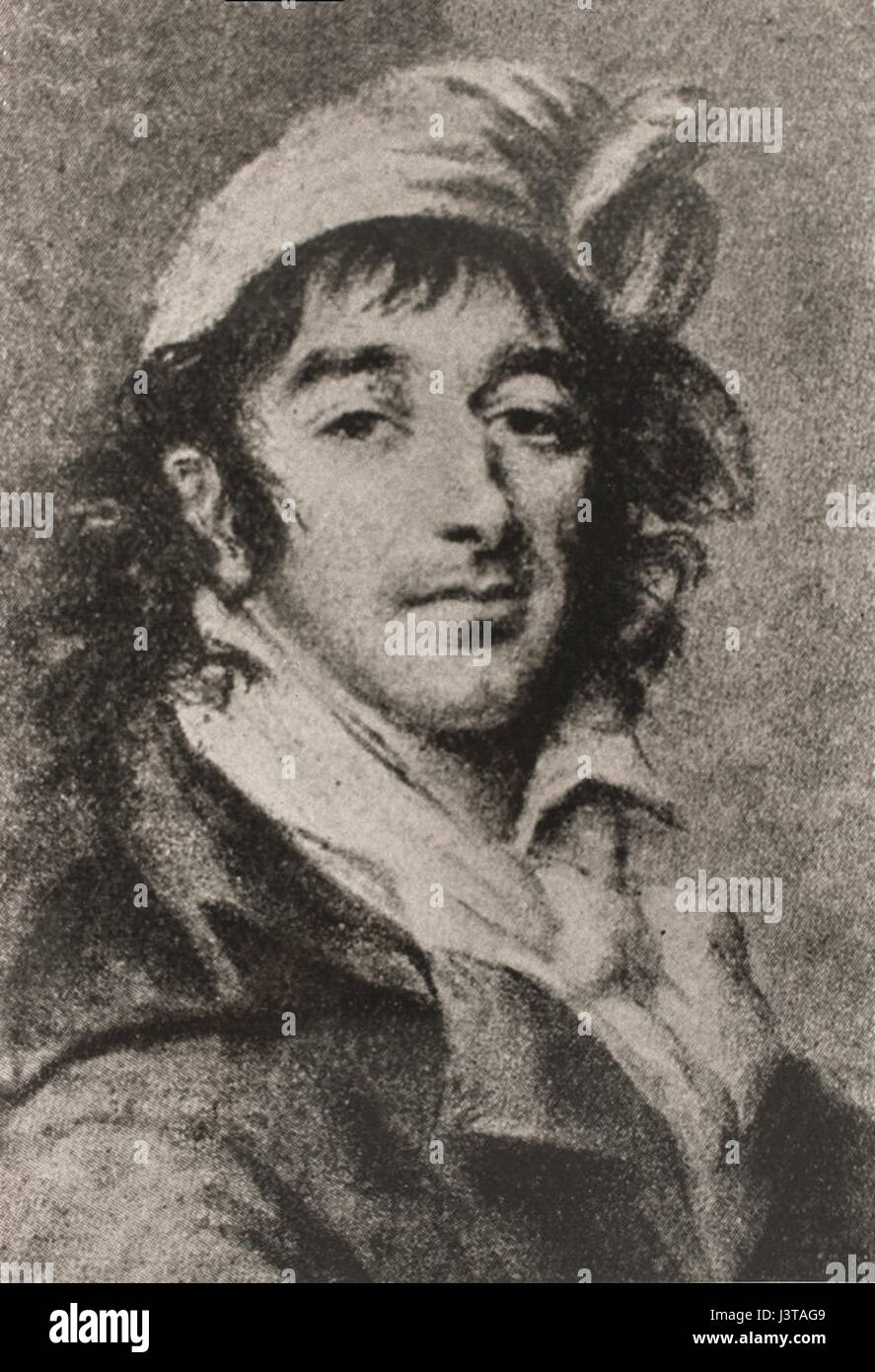 Jean Paul marat 5 Banque D'Images