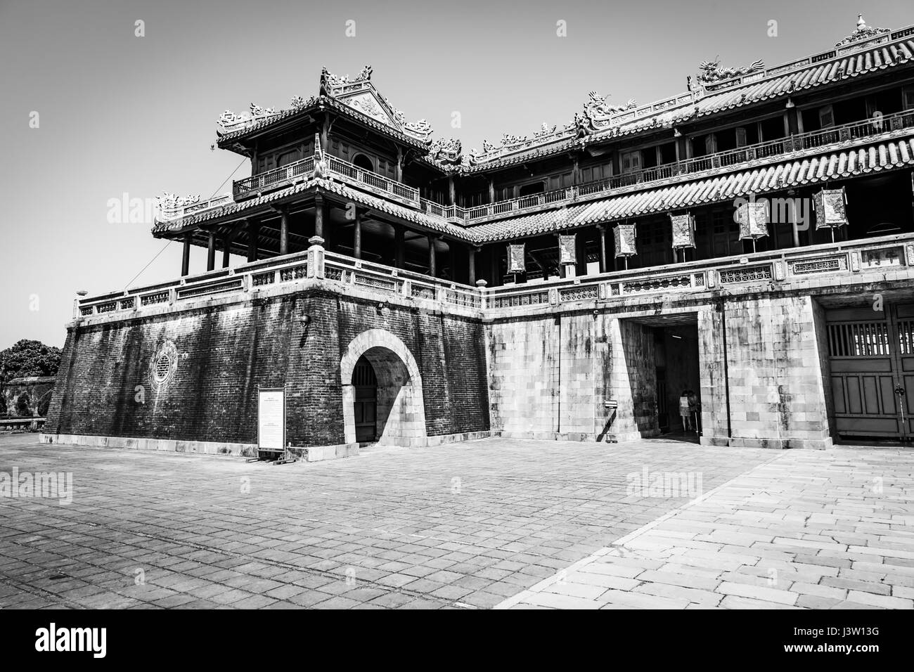 Citadelle de Hue Banque D'Images