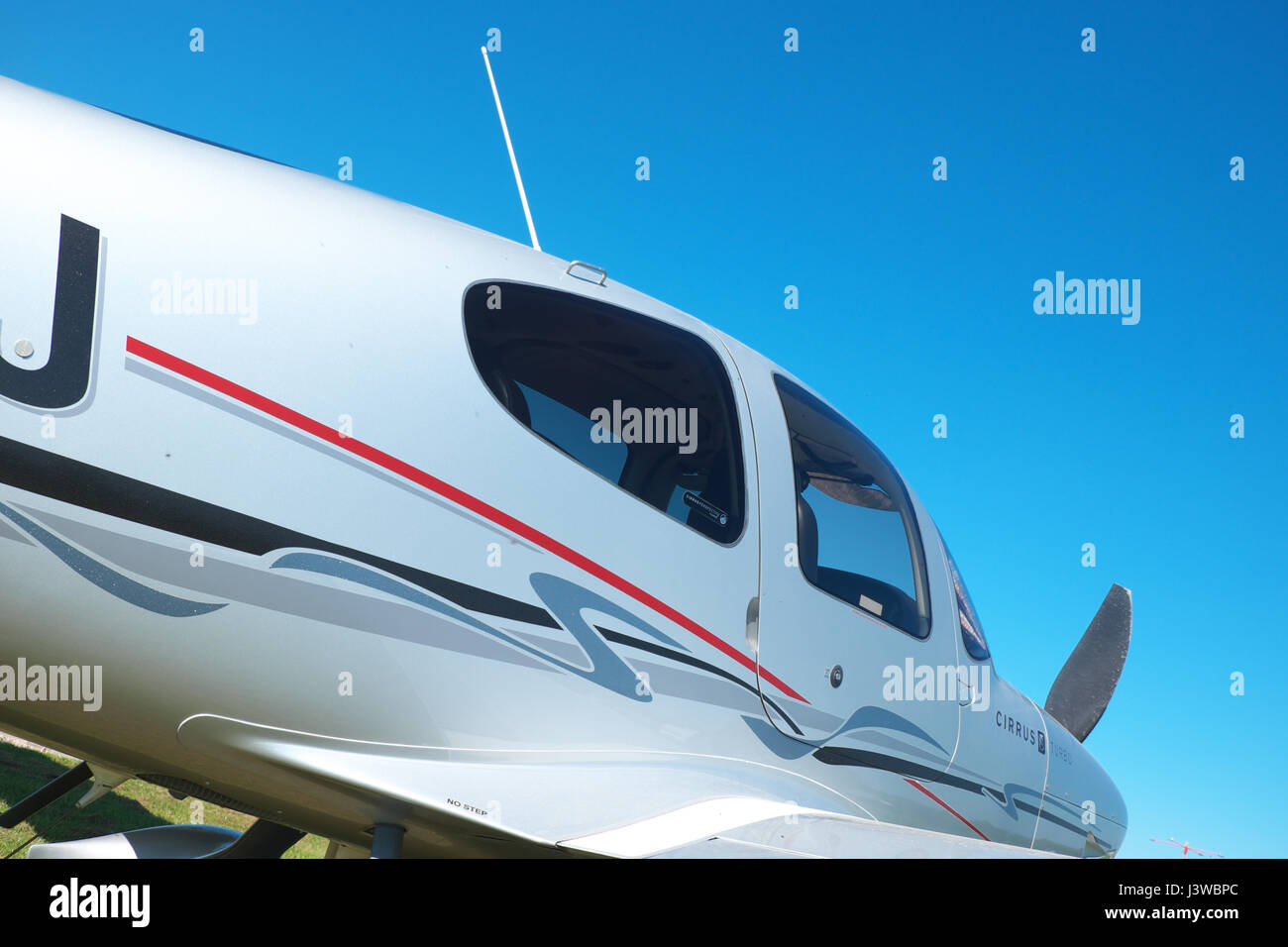 Cirrus SR22 d'avions de luxe Banque D'Images