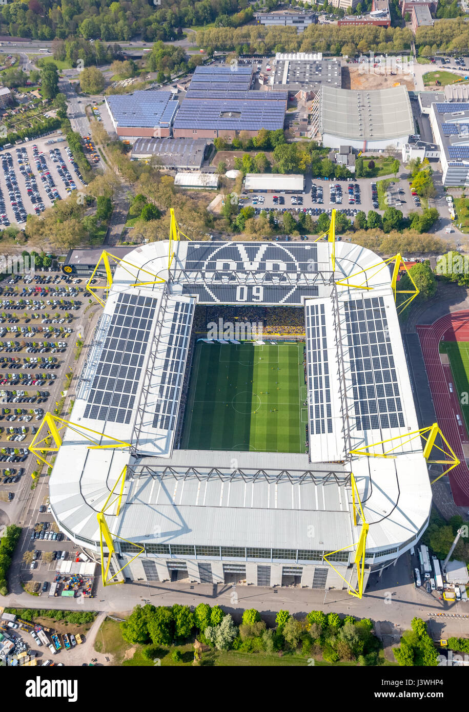 TSG Hoffenheim vs. BVB, Signal Iduna Park, stade de BVB, Westfalenstadion, Bundesligastadion, Dortmund, Ruhr, Rhénanie du Nord-Westphalie, Allemagne,BVB Banque D'Images