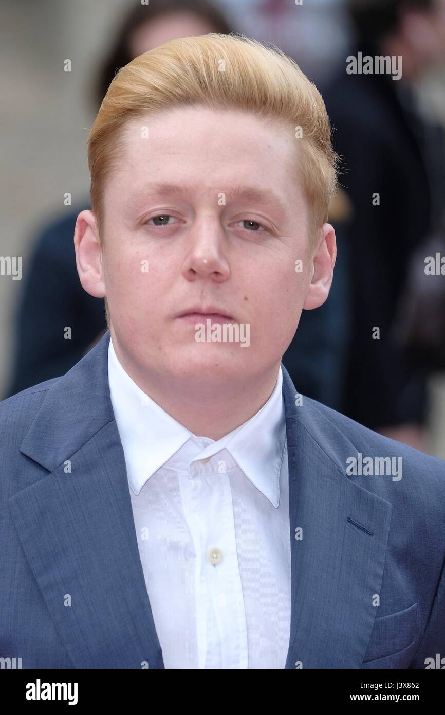 Londres, Royaume-Uni. 8 mai, 2017. Thomas Charles prou assiste à la première UK de la mâchoire qui a eu lieu à BFI Southbank sur 08/05/2017. Photo : Thomas Charles Prou. Photo par Julie Edwards. Credit : Julie Edwards/Alamy Live News Banque D'Images