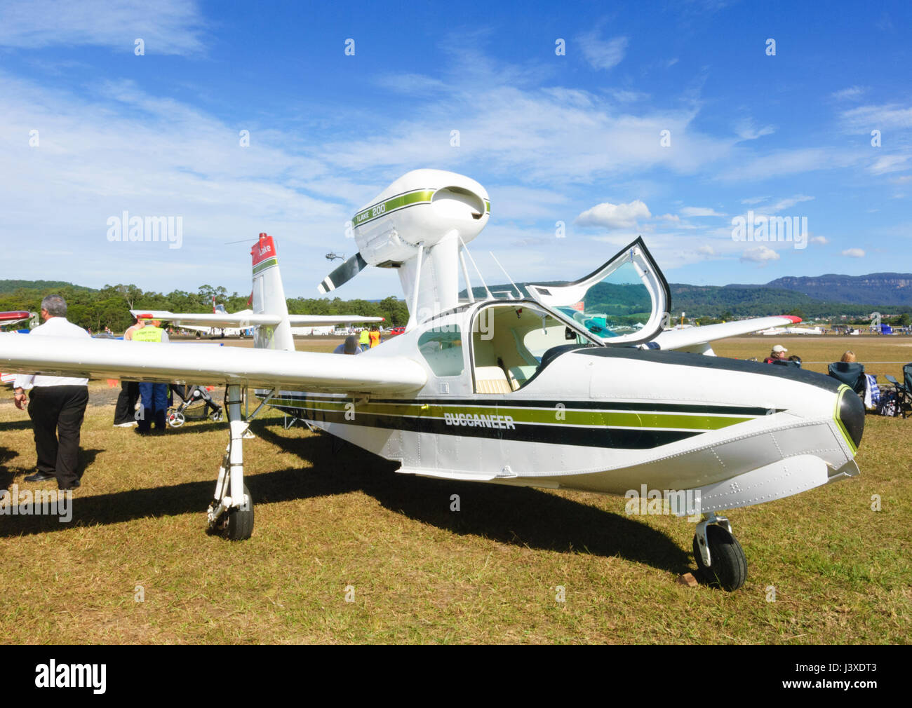 Lake LA-4-200 Buccaneer amphibie à l'Airshow 2017 Envolées d'Illawarra, Albion Park, NSW, Australie Banque D'Images