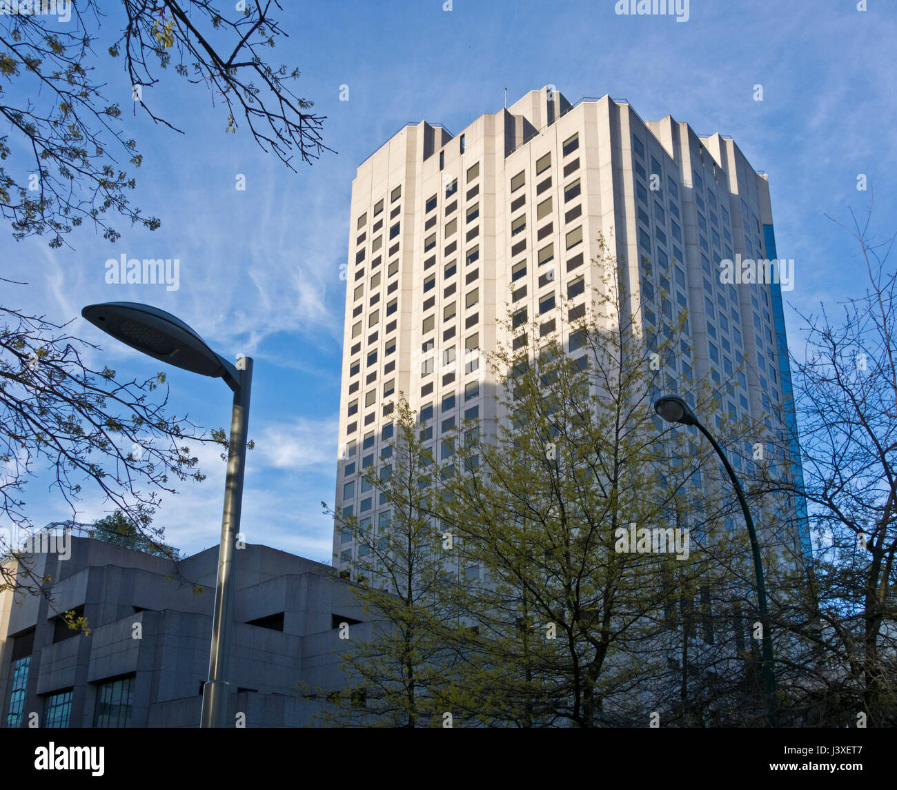Bâtiment de l'Hôpital général de Vancouver Banque D'Images