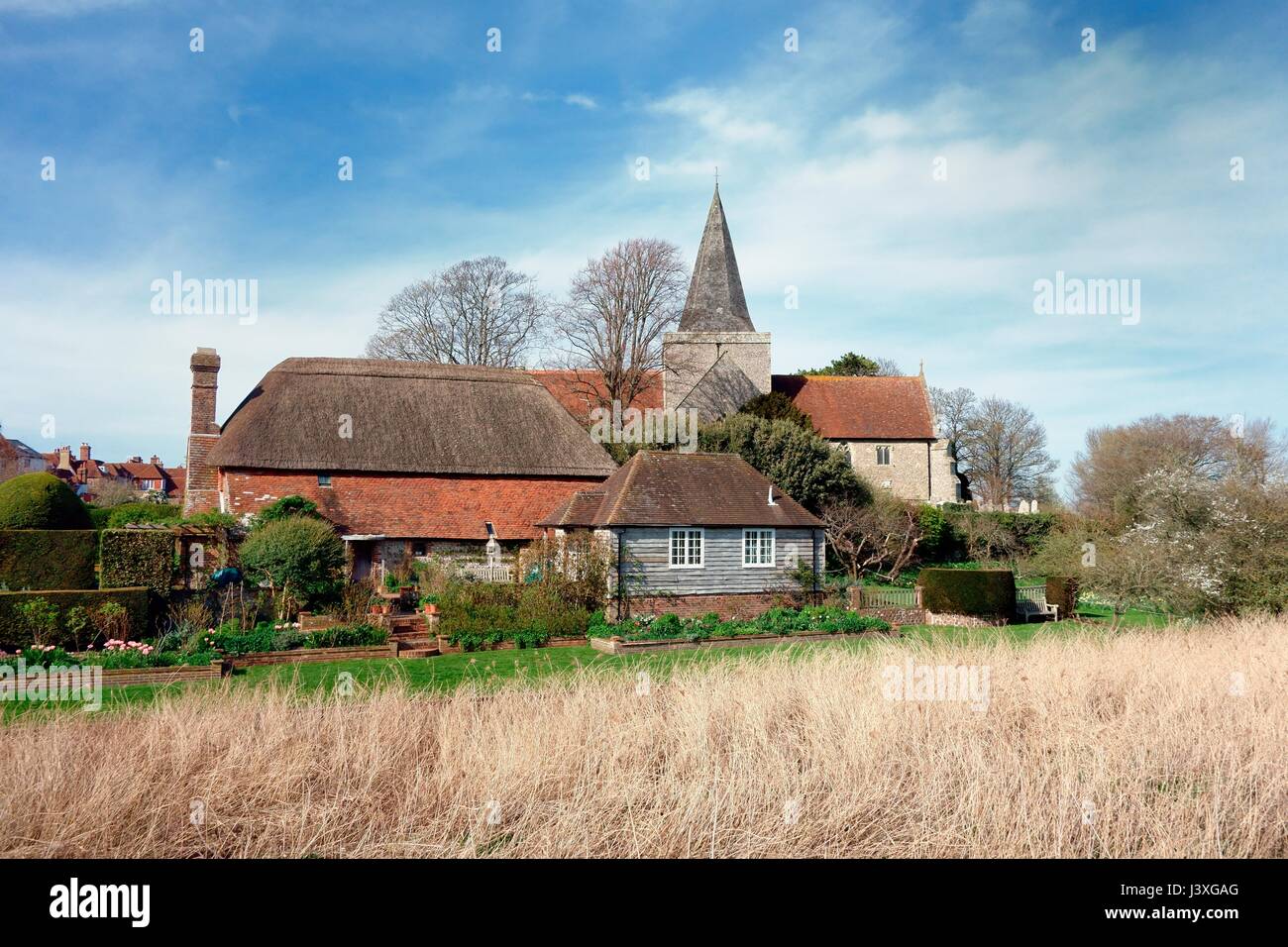 Village médiéval Alfriston East Sussex Banque D'Images