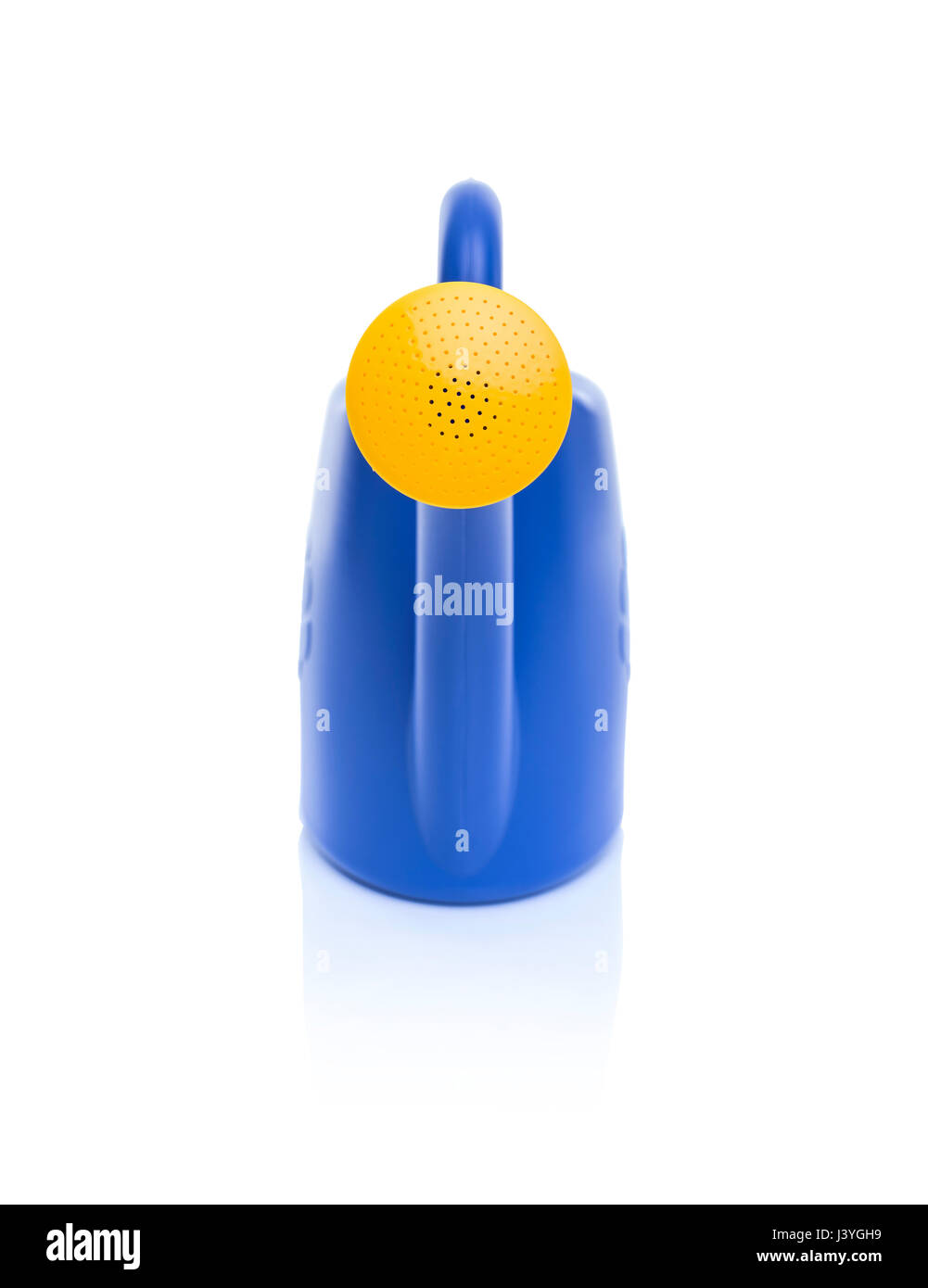 Arrosoir pour arroser les fleurs. Banque D'Images