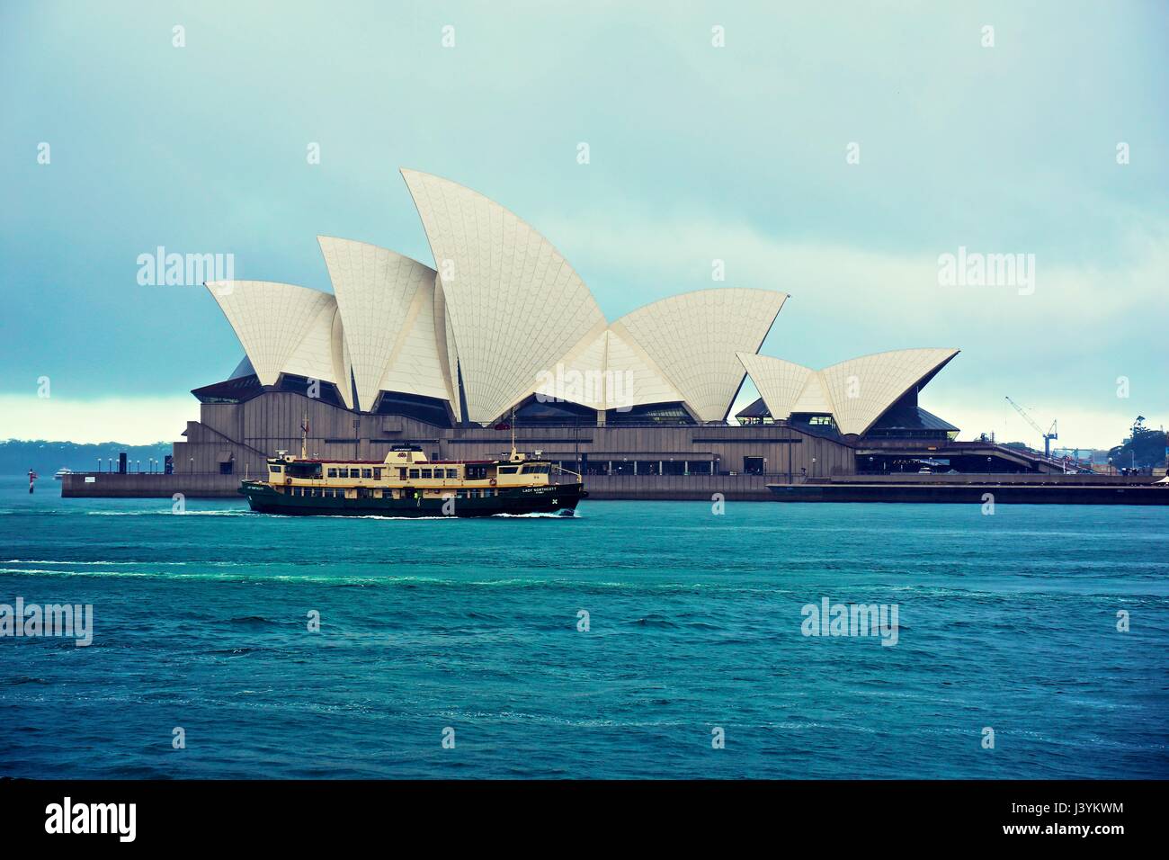 Vue de l'Opéra de Sydney Banque D'Images
