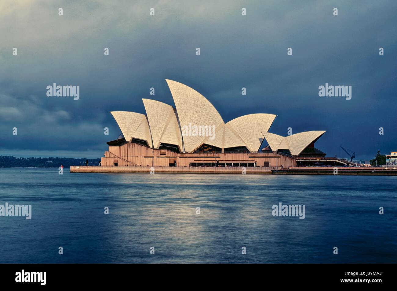 Vue de l'Opéra de Sydney Banque D'Images