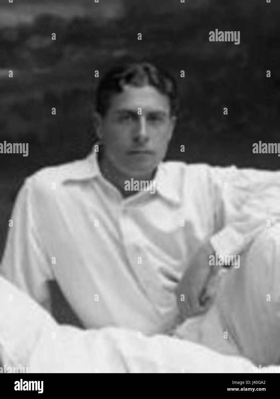 Lawrence Doherty était un joueur de tennis britannique connu pour ses réalisations au début du XXe siècle. Il a joué un rôle clé dans le développement du tennis au cours de sa carrière et est connu pour ses titres de champion. Banque D'Images