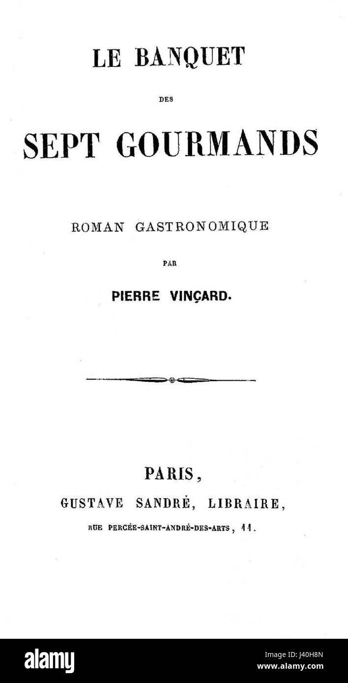 « Le banquet des sept gourmands » est une peinture représentant sept personnages gourmands engagés dans un somptueux banquet. L'œuvre illustre l'excès et l'indulgence, en se concentrant sur le thème de la gourmandise et ses implications sociales et morales. Banque D'Images