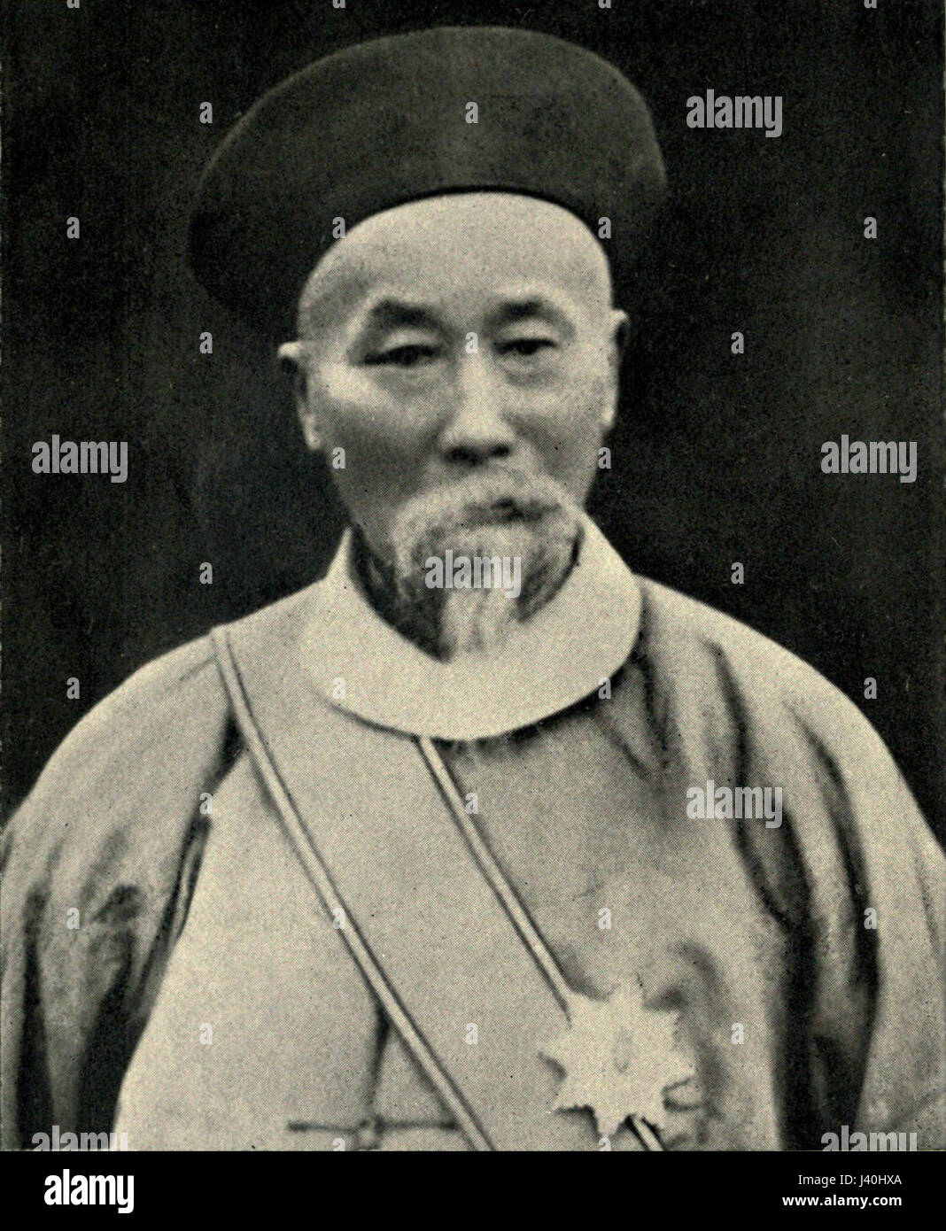 Li Hung Chang, par W. et D. Downey Banque D'Images
