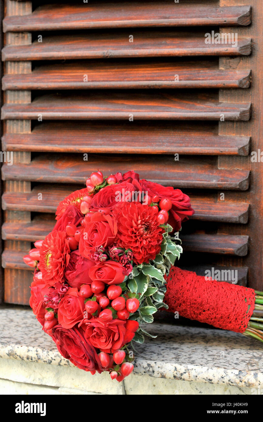 Fleurs de mariage Banque D'Images