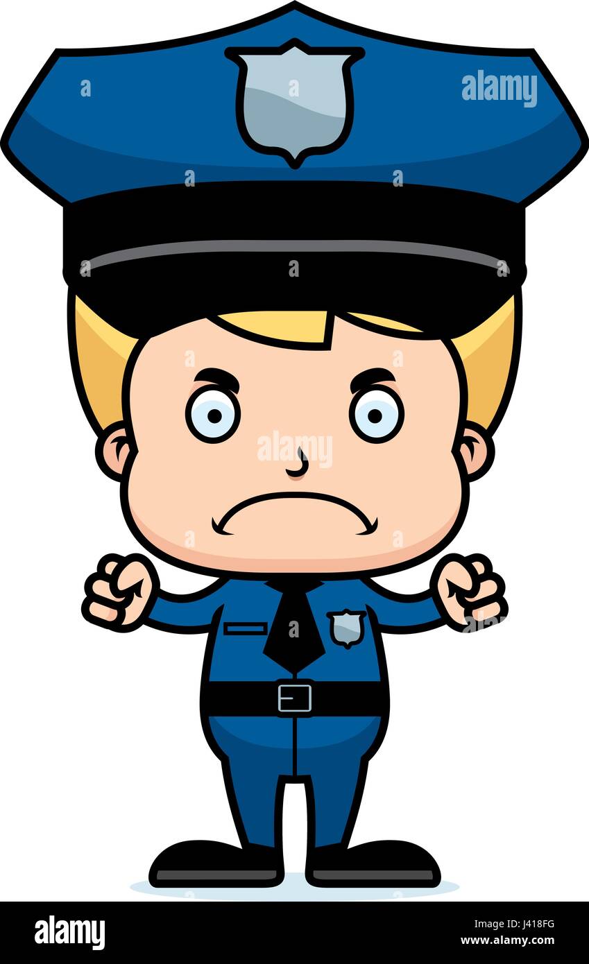 Un Agent De Police Dessin Anime Garcon A La Colere Image Vectorielle Stock Alamy Un Agent De Police Dessin Anime Garcon A La Colere Image Vectorielle Stock Alamy