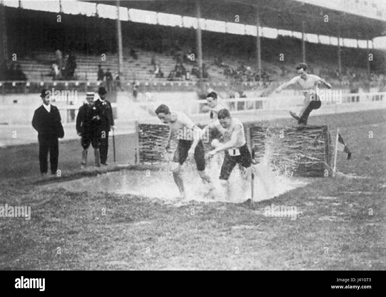Londres 1908 steeple Banque D'Images