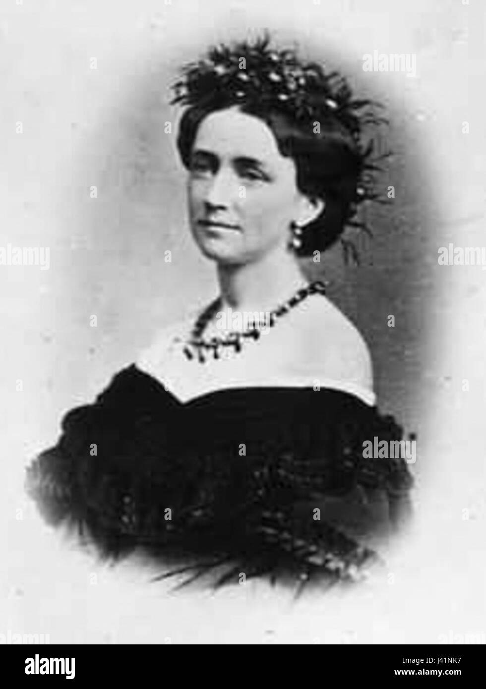Portrait ou représentation de Luisa, épouse d'une figure historique, capturant son rôle et son importance dans l'histoire. Banque D'Images