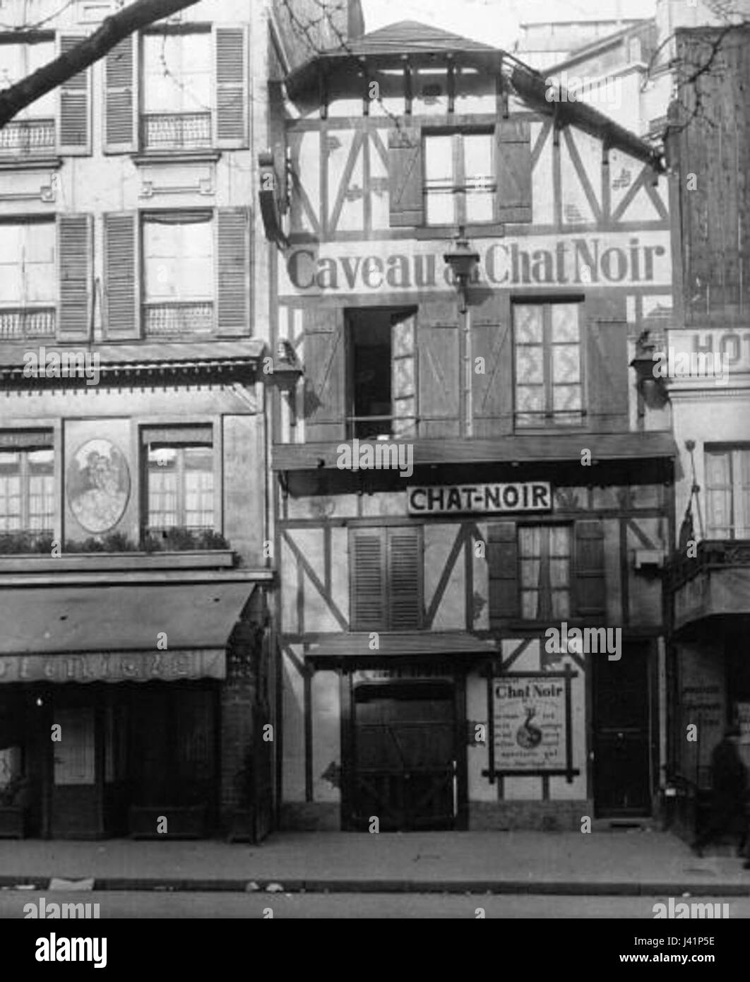 Le Chat noir 1929 Banque D'Images