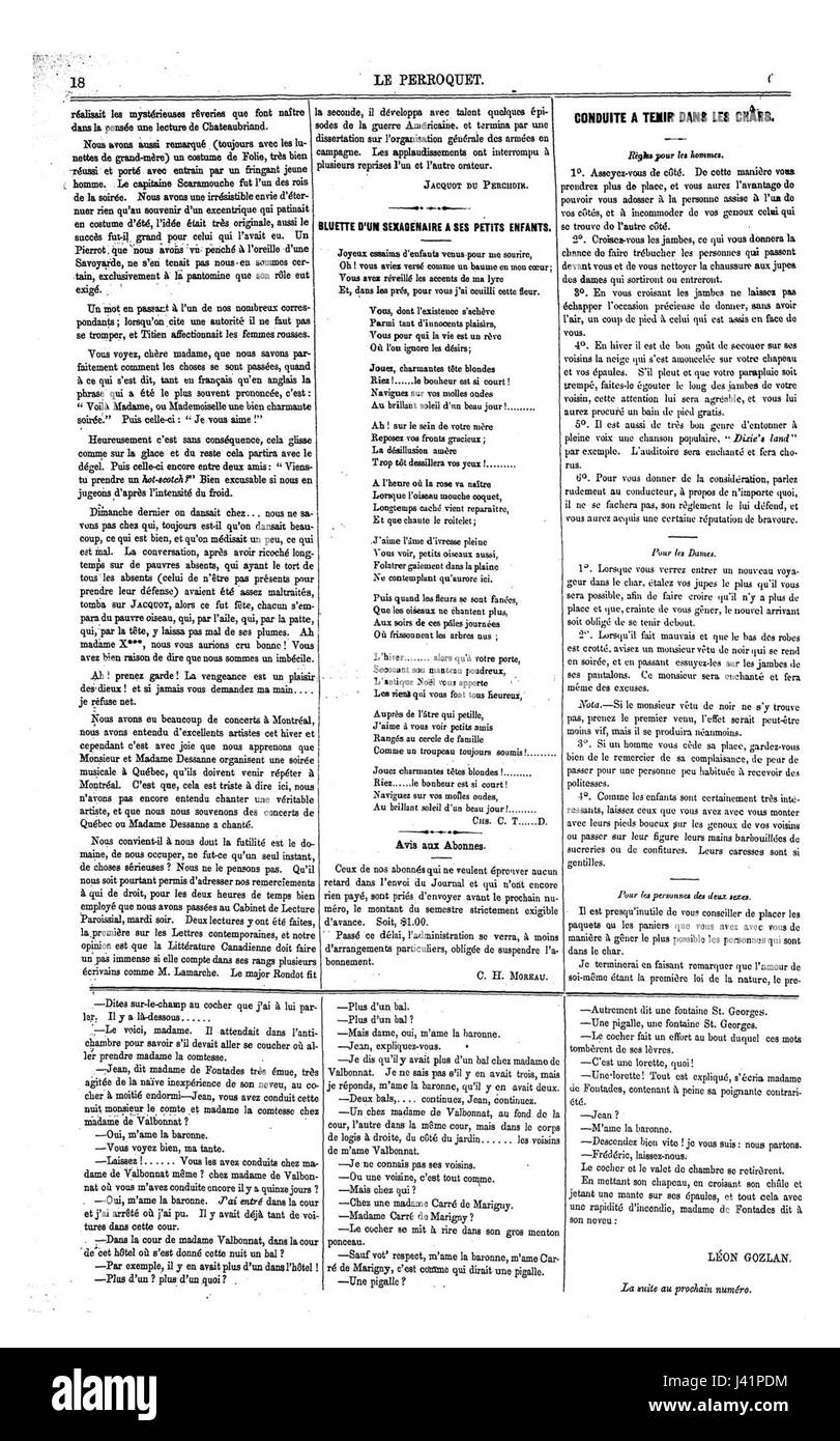 Le perroquet est un restaurant français renommé. Il est célèbre pour son expérience gastronomique et sa cuisine française sophistiquée, y compris une variété de plats gastronomiques et de spécialités. Le restaurant est réputé pour son ambiance et son expertise culinaire. Banque D'Images