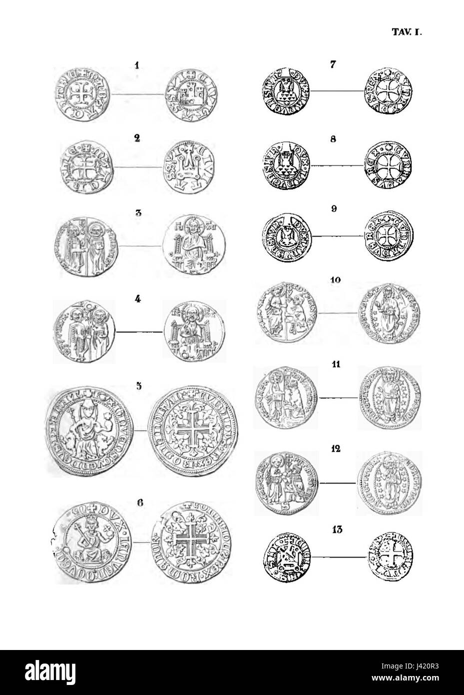 Le document fait référence à "la Zecca di Scio", un récit historique concernant la frappe et la circulation des pièces sur l'île de Scio, en Grèce. Il détaille les systèmes financiers et les pratiques commerciales dans cette région pendant l'Antiquité. Banque D'Images