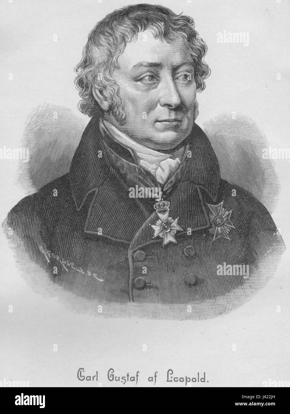 Leopold Carl Gustaf af Banque D'Images