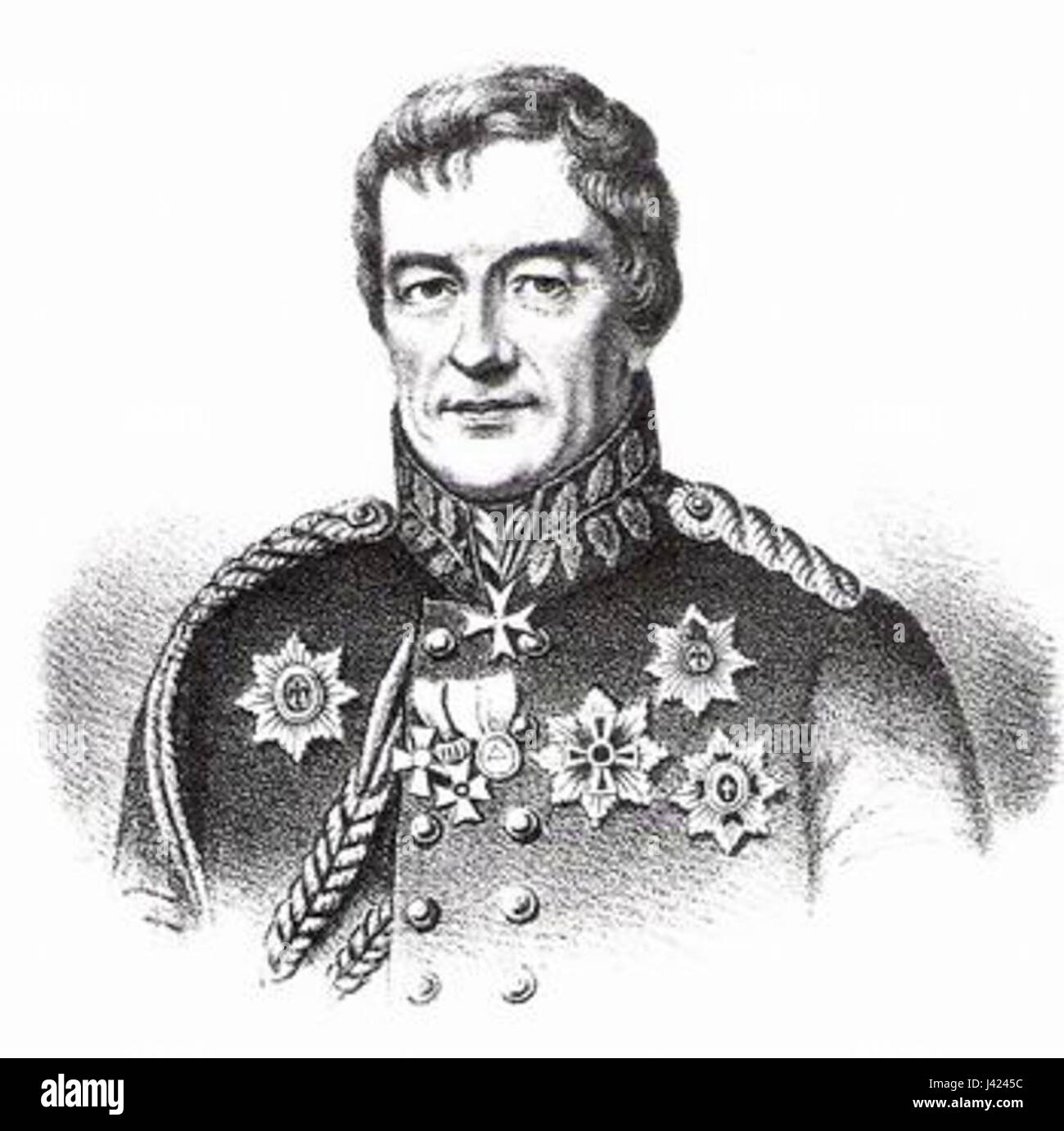Ludwig von Wolzogen Banque D'Images