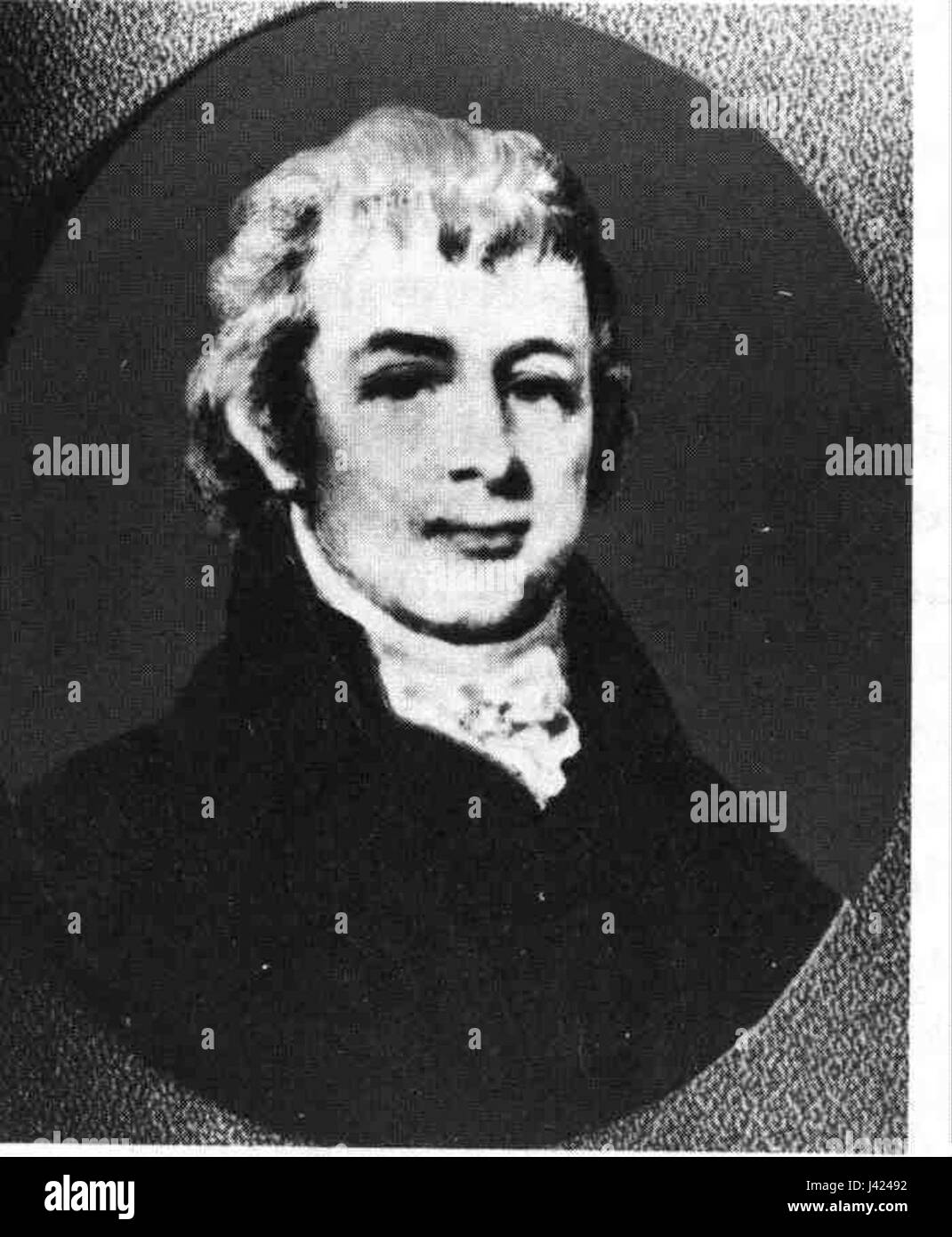 Luther Martin était un avocat et homme politique américain, connu pour son rôle de délégué au Congrès continental et son plaidoyer pour la protection des droits individuels et de la souveraineté de l'État au cours des premières années des États-Unis. Banque D'Images