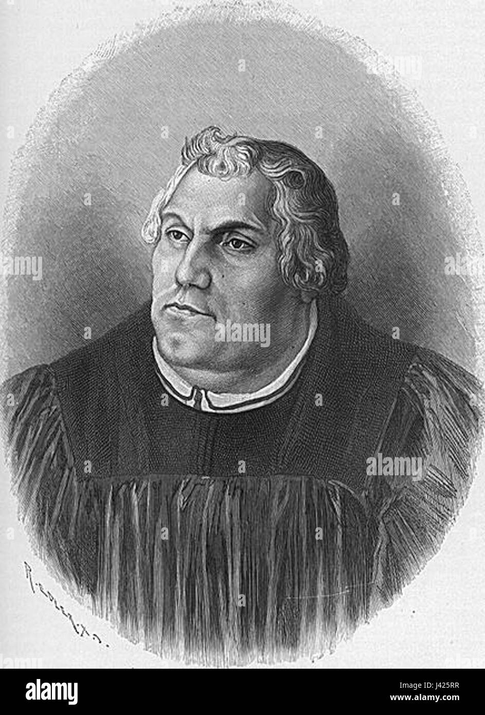 Martin Luther 2 Banque D'Images
