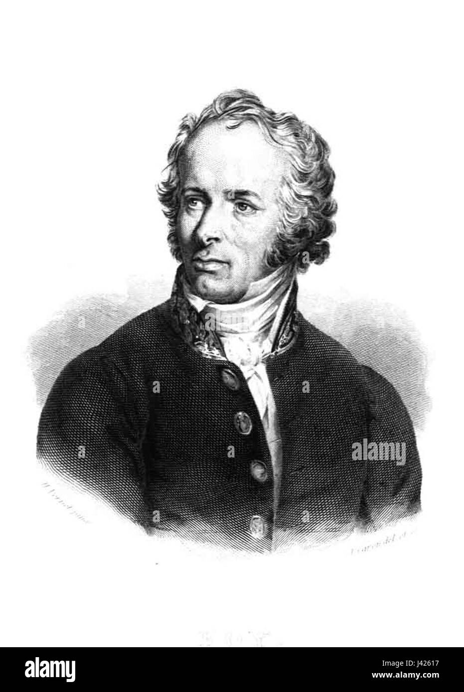 Maximilien Foy (1775â€"1825) était un éminent général et homme politique français pendant les guerres napoléoniennes, connu pour son leadership et son service militaire. Banque D'Images