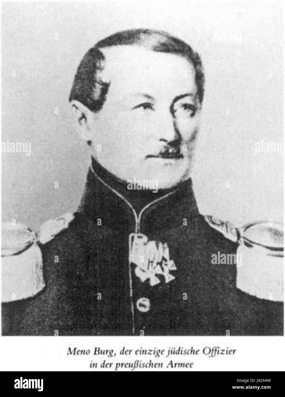 Le major Meno Burg est probablement une figure militaire historique, le titre suggérant un rôle important dans les affaires militaires ou stratégiques. Plus d'informations sont nécessaires pour définir pleinement ses contributions ou son importance. Banque D'Images