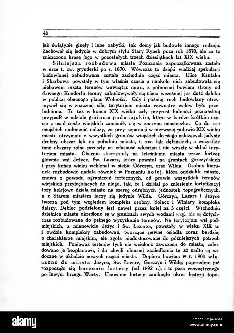 Ksiega Pamiatkowa Miasta Poznania 064 est un document historique détaillant l'histoire de PoznaÅ„, en Pologne. Il offre un aperçu précieux du passé de la ville et de ses développements culturels et sociaux. Banque D'Images