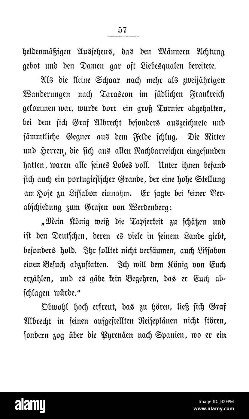 Le portrait de Meissner de la princesse von Portugal capture sa dignité royale et son importance historique. L'image est tirée de Seite 067 d'une collection visuelle, mettant en valeur des portraits royaux de la noblesse européenne. Banque D'Images