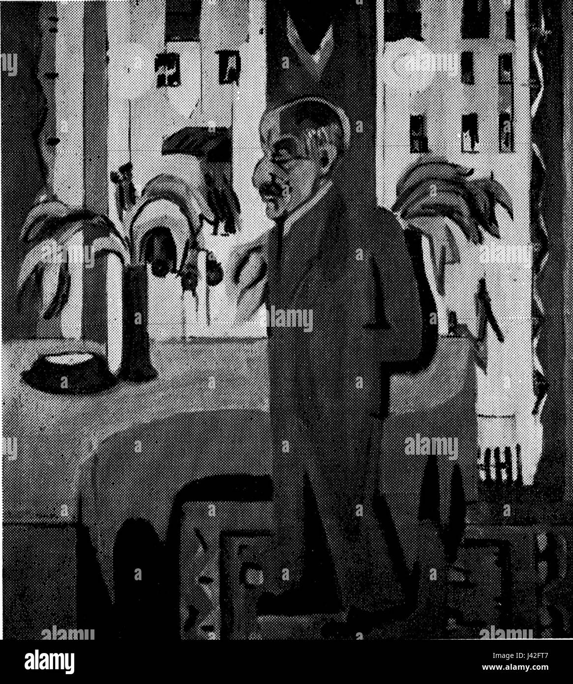 Max Liebermann von Ernst Ludwig Kirchner 1926 Banque D'Images