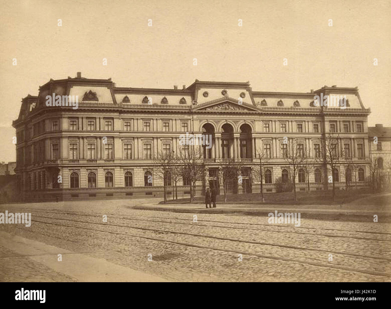 Palais Kronenberg à Varsovie, c.1871 Banque D'Images