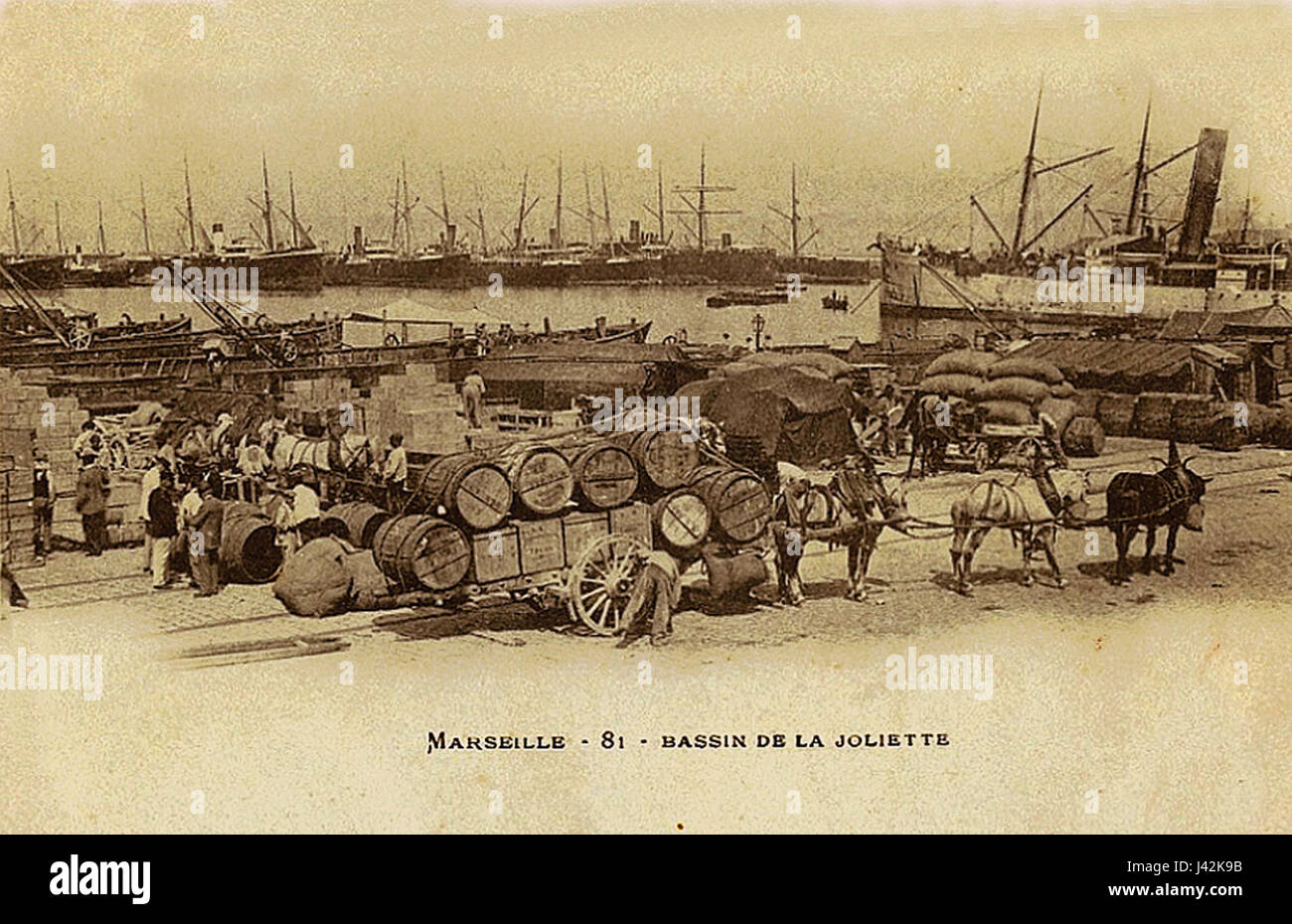 Quai de la joliette Banque de photographies et d’images à haute