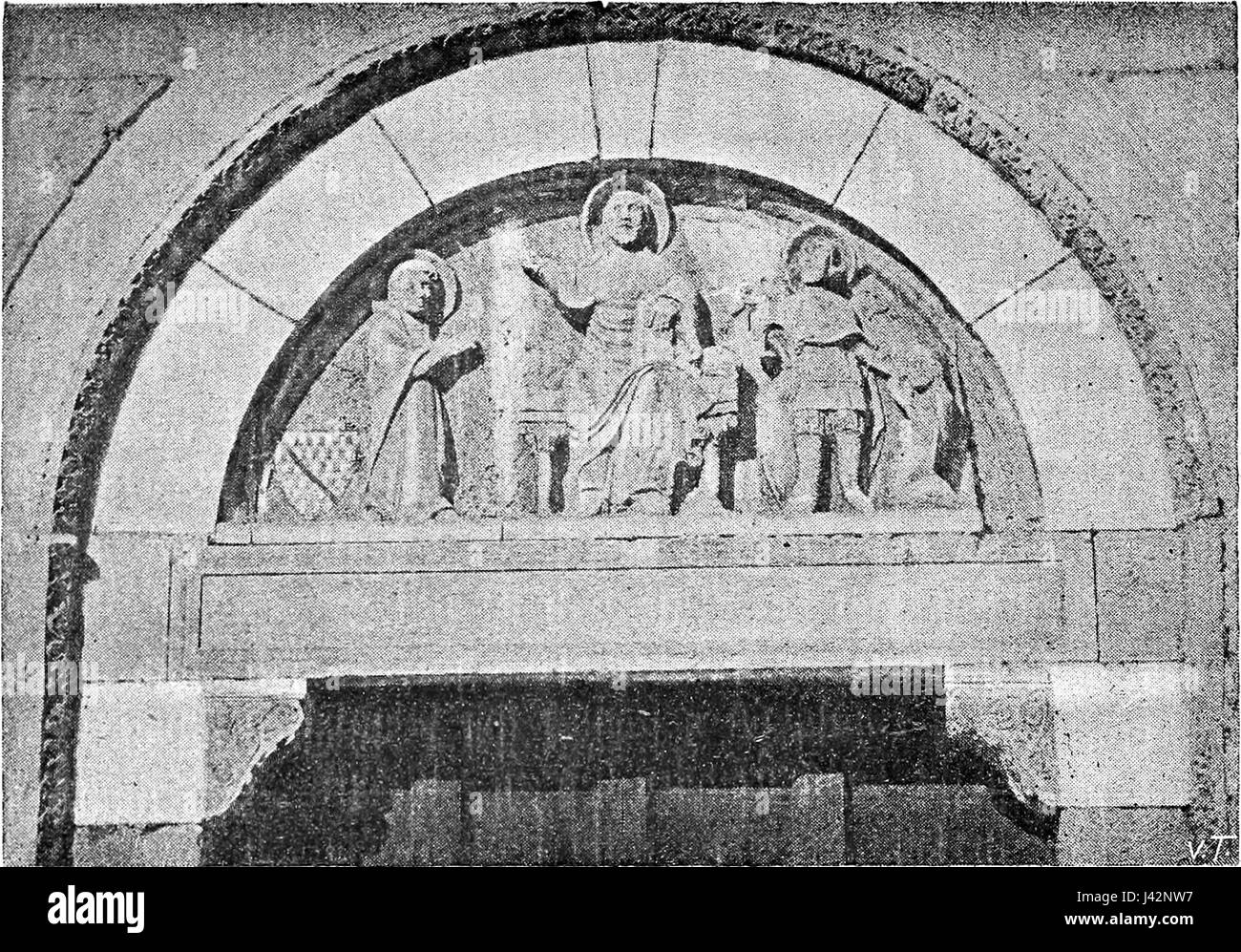 Cette œuvre de Meomartini présente des monuments de Bénévent, en Italie. La pièce met l'accent sur l'architecture historique de la région et la préservation de son patrimoine culturel. Banque D'Images