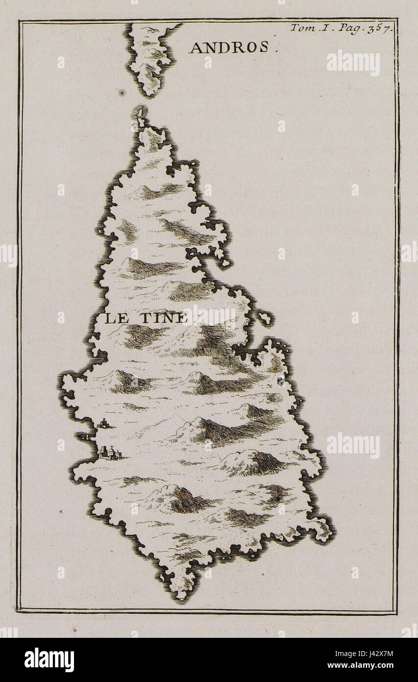 Il s'agit d'une œuvre historique de Joseph Pitton de Tournefort datant de 1717, un éminent botaniste français connu pour ses études botaniques et ses classifications végétales. Banque D'Images