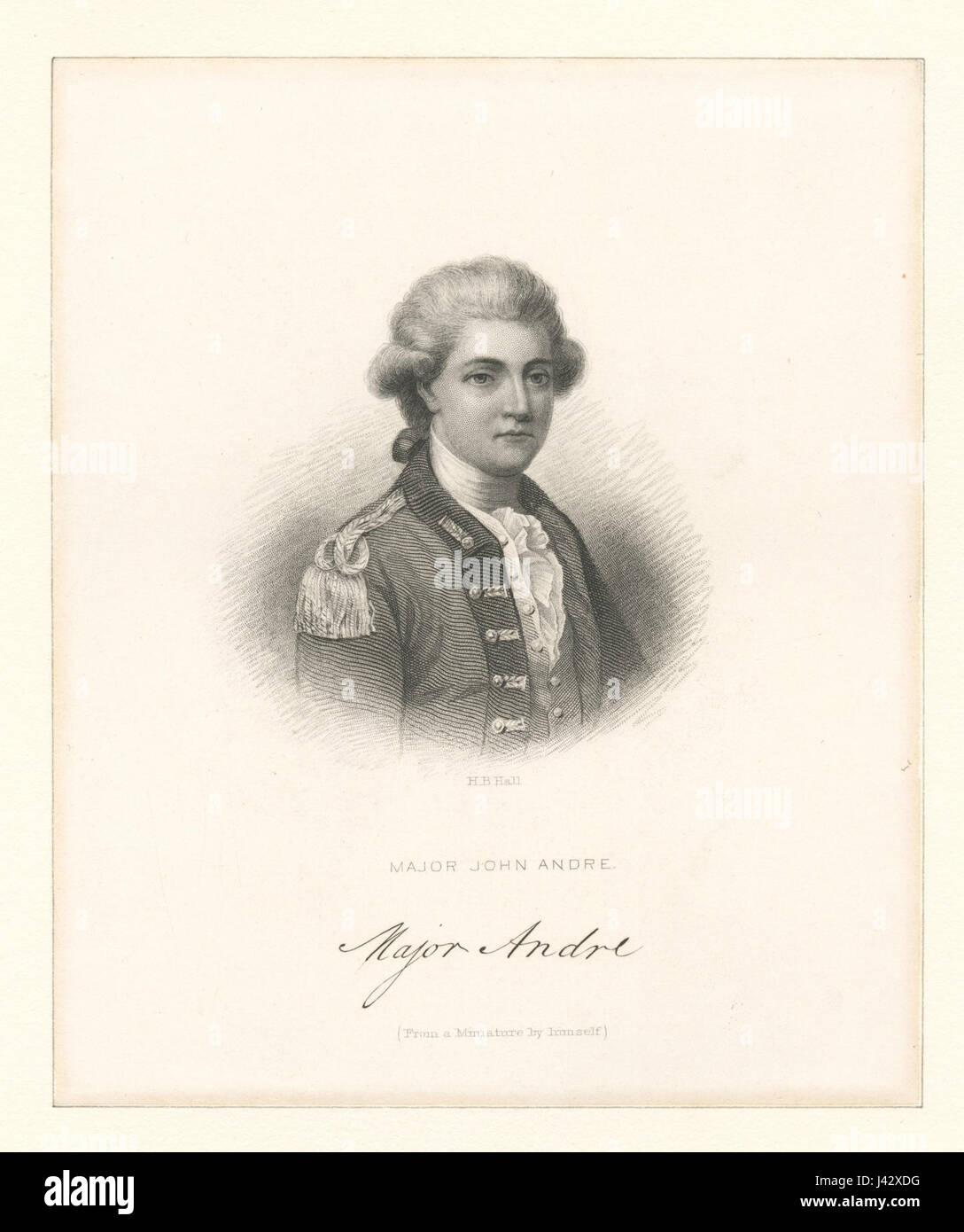 Le Major John André (NYPL b12610206 424969) Banque D'Images