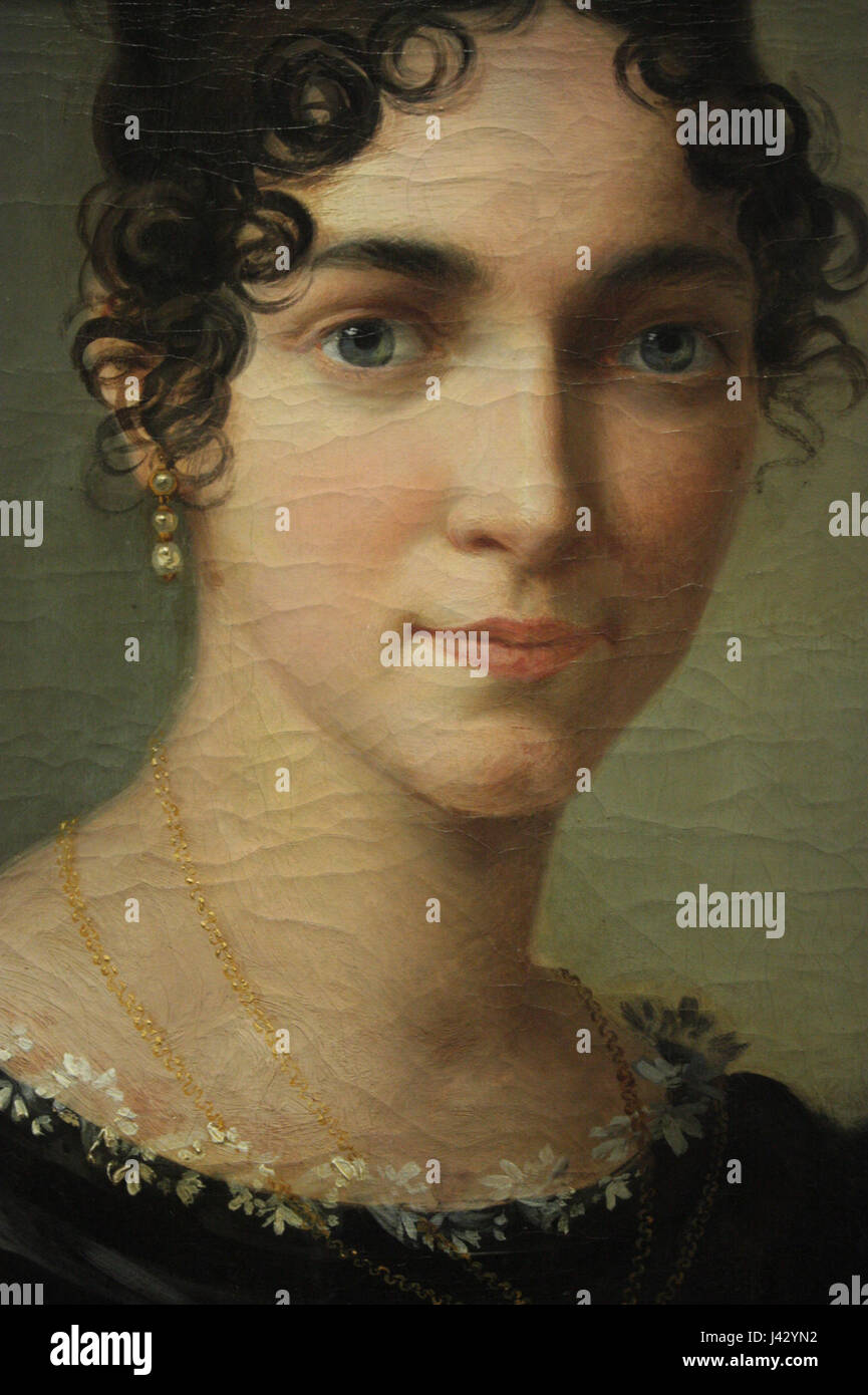 Marie Ellenrieder (self portrait c.1810) Banque D'Images