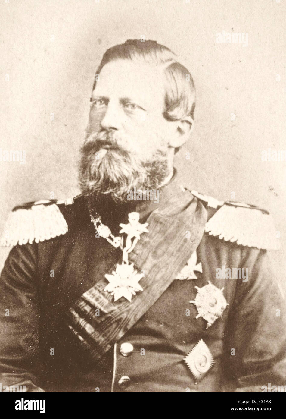 Kronprinz Friedrich Wilhelm était le prince héritier de Prusse, une figure importante à la fin du XIXe siècle et au début du XXe siècle, connu pour sa carrière militaire et son rôle dans la politique prussienne. Banque D'Images