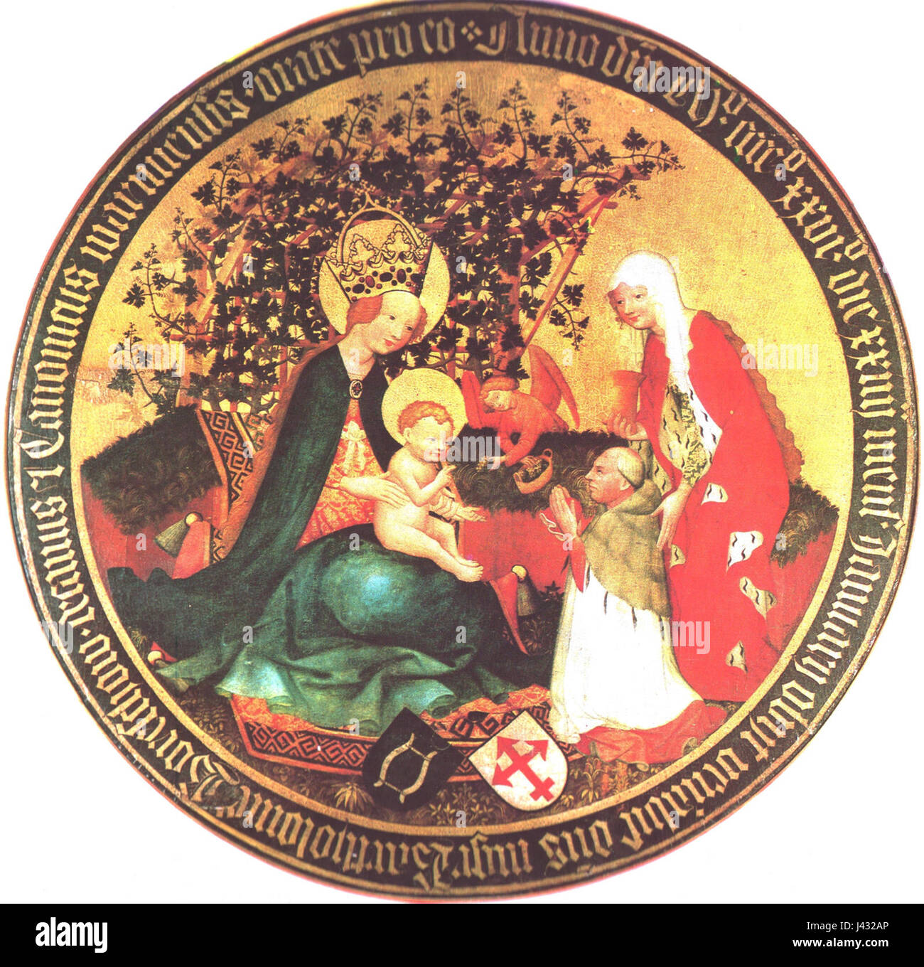 La Vierge Boreschowa est une peinture ou sculpture religieuse représentant la Vierge Marie. Il a une signification dans l'art religieux, souvent vénéré dans la tradition chrétienne, et est associé à l'iconographie religieuse d'Europe de l'est. Banque D'Images
