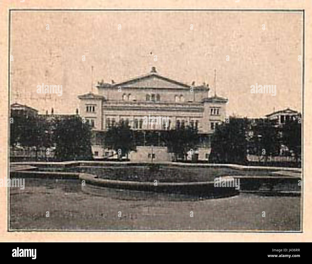 Opéra Kroll 1900 Banque D'Images