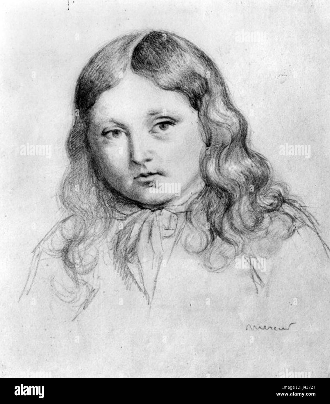 Mercier Solange Sand Banque D'Images